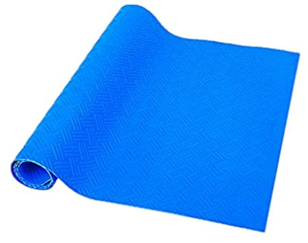 Gusengo Pool Leiter Matte, Schutzmatte Für Schwimmbecken, Schutzmatte Für Poolleiter, Verdickte Blaue Pool-Stufenmatte Für Schwimmbadfolie Und Treppenschutz, Anti Rutsch Leitermatte Für Schwimmbäder
