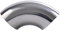 RCCT 2 Zoll Edelstahl Rohrbogen 90 Grad – SS304 Mandrel Bend Ø51 mm – Auspuff Schweißbogen – Poliert – 2 Exhaust Elbow (90Degree, 2.0Inch(2,0 Zoll))