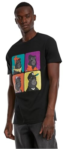 Mister Tee Herren Bored Gorilla Multi Tee
