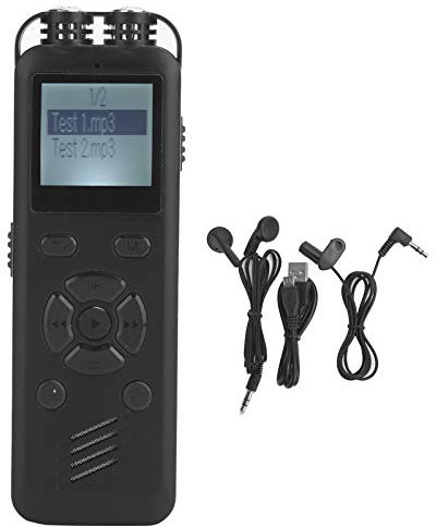 Music Player,Sk-288 Professional Digital/Recorder,8Gb Portable Mp3 Player Music Player,High-Definition Led Screen Display,Condenser Microphone Stereo Recording