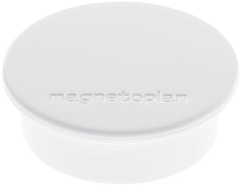 magnetoplan | Magnet DISCOFIX COLOR | Ø 40 mm | VE 40 Stk | weiß