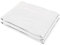 Outsunny Bâche de Rechange Serre Tunnel 18 m², bâche 6 x 3 x 2 m PE Anti-UV imperméable 12 fenêtres + Porte Enroulable zippée Blanc