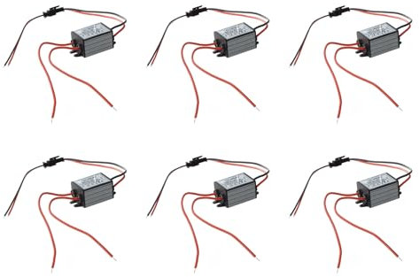 GUIJIALY 6X 3W LED Lampe Treiber Driver Elektrischer Transformer Trafos 85V-265V