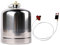 MagiDeal Bouteille de Gonflable en Acier Inoxydable, réservoir de Carburant, conteneur Vide pour la Cuisine en Plein air, Barbecue, poêle de, 3L