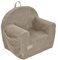 Kindersessel aus Weichem Schaumstoff - Beigefarbener Cord - Mini Sofa für Kinderzimmer - Kinder Couch und Relaxsessel ab 1 Jahr - Ohrensessel und Spielsofa - 50x35x45 cm