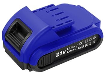 Batteria da 2,0 AH per avvitatore a batteria MHPRO 21 V, viola