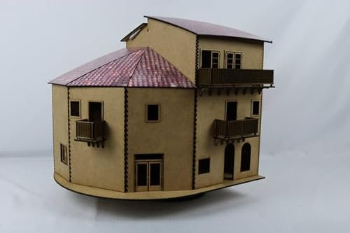 220129 Slotcar Targa Florio Gebäude Holz