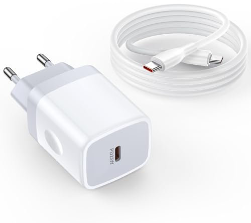 25W Schnellladegerät USB C Samsung Ladekabel für Samsung Galaxy Z Flip 6 Z Flip 5 A16 A55 A56 A15 S25 S24 S23 S22 S21,USB C Ladegerät Adapter Netzteil usbc stecker mit Typ C schnellladekabel
