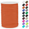 CAMAL Paracord 4mm Polypropylenseil 7-Strang Core 30m Starke Schnur Paracord Armbänd Schnur Reißfest Utility Seil 4mm Hält bis zu 70kg, Seile für Camping, Zeltspanner (Orange)