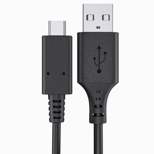pluX 2m Charger Cable USB Type C Charging for Vape Pen - SKE CRYSTAL, ELF BAR, SMOK, LOST MARY, BLU Rechargeable Ecig - Replacement Cord Fast Charge Wire E Cigarette Pod Device Kit, UK