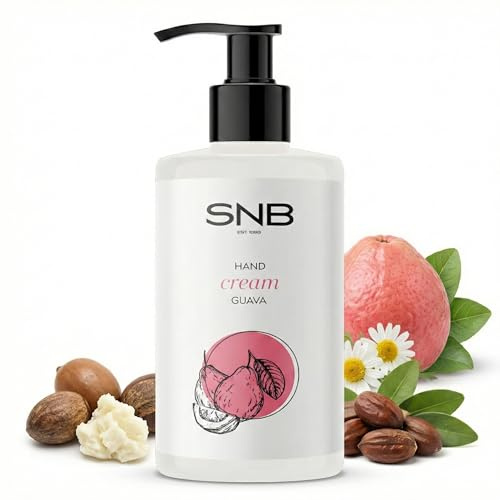 SNB Professional Handcreme Guave 250 ml – Für trockene, rissige Haut | Spendet Feuchtigkeit und macht die Haut weich – mit Sheabutter und 91% natürlichen Inhaltsstoffen
