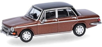 herpa Simca 1301 Special 430746-004 Model Car, Miniature Scale 1:87, Collectable, Made in Germany, Model Made of Plastic, Colour: Copper Metallic Miniature Model