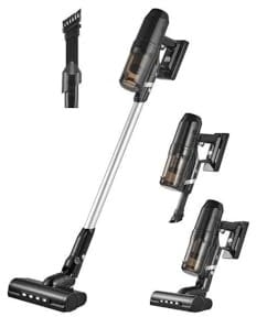 CONTINENTAL EDISON Aspirateur balai sans fil cevc120b - 2 en 1 - 120 W - Noir et gris