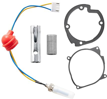 VEVOR Kit de Réparation de Bougies de Préchauffage 8 V, Kit d'Entretien pour Chauffage Diesel de Stationnement avec Grille d'Atomisation, Compatible avec Réchauffeur d’Air Diesel 5 kW et 8 kW