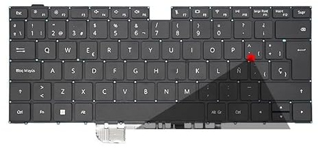 QWZOZST Tastatur-Hintergrundbeleuchtung für Huawei für MateBook D 14 NBL-WAQ9RP WAQ9L WAQ9R NBB-WAH9 WAP9R KLW-W19 W29 Laptop-Tastaturen(SP No Backlight)