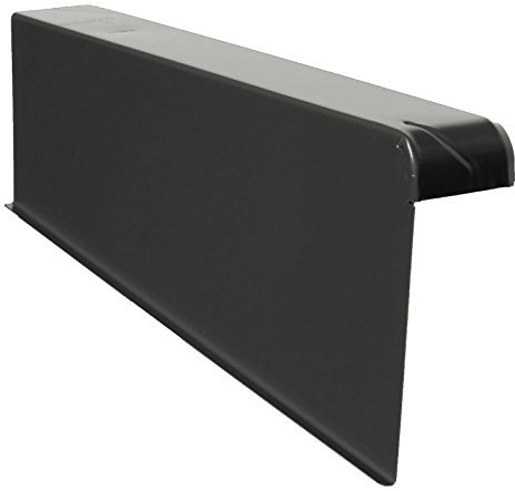 Windschutz-Ortgänge Ortgang Ortgangblech Aluminium 6/16 + Schraube (links, FB-Schwarz)
