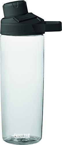 Camelbak Chute Tritan Magnetic Bottle - Transparent, 750ml / 0.75L Reusable Eco Friendly Drinking Drink Water Holder Juice Storage Flask Vessel Cup Canteen Mag Lid BPA Free Plastic Sport Gym Hydration