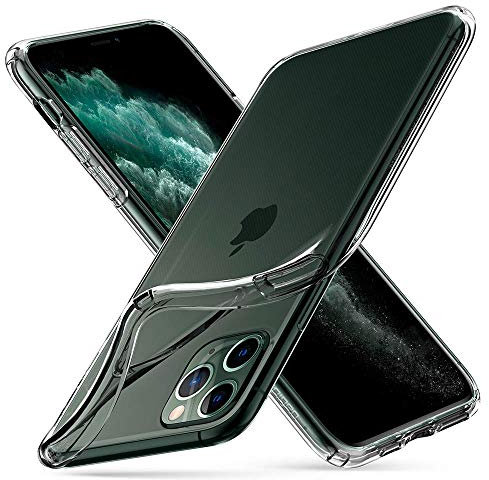 Tech-MD iPhone 11 Pro Max Crystal Clear Transparent Gel Case | Comes with Anti-Scratch, Shock Absorption and Anti-Yellowing Protection | Slim-Fit Soft Silicone Cover | Supports Wireless Charging