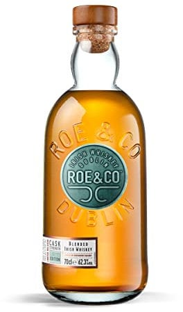 Roe & Co Full Bourbon Maturation, Blended Irish Whiskey, Cask Strength Edition, 62,3% vol, 700ml Einzelflasche |