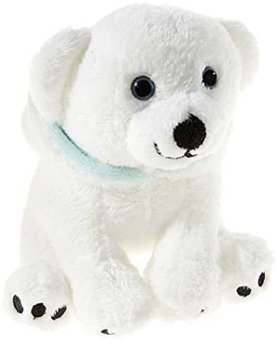 HEUNEC CLASSIC 134676 Kapuzen Kumpel Eisbär klein, weiß