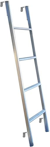 Hochbett Leiter Metall Etagenbettleiter für Home/Loft/Wohnheim, Verstellbare Aufhängung Zwillings-Kojenleitern für Schwere Leute, mit Haken Und Beschlag (Size : 1.3m/4.3ft)