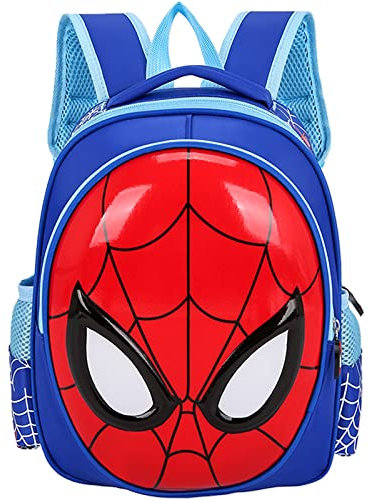 FGen Rucksack Kindergarten Kinderrucksack Verstellbare Schultasche Schulranzen Kleinkind 3 4 5 6 Jahre Jungen 32cm x 24cm x 10cm