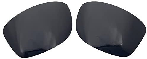 Verres polarisés de rechange pour lunettes de soleil Oakley Jupiter Squared/Jupiter Carbon, Noir , 56*40mm