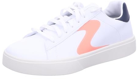 Skechers Damen Eden LX Top Grade Eden LX Top Grade, Weißer Duraleather marinerosa Besatz, 39 EU