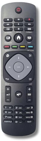 Telecomando di ricambio per Philips TV 32PFS4132/12 | 32PFS5603/12 | 32PFS5605/60 | 32PFT4100/12 |