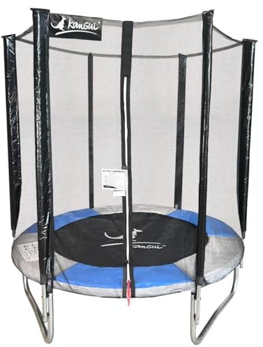 Kangui - Trampoline Rond Ø180cm avec Filet de sécurité - RALLI 180