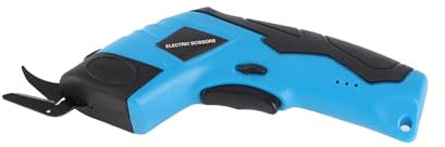 Schnurlose Elektrische Schere, Handgeführte Elektrische Schere Zum Schnellen und Präzisen Schneiden von Stoff, Pappe, Kartonschneider, Teppich – Unverzichtbar für Nähen,