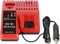 Replacement for Milwaukee Battery Charger,Portable Rapid Car Charger for Milwaukee 12V 18V M12 M18 XC 48-59-1812 48-11-1820 48-11-2402 48-11-1840 48-11-1850 48-11-1852 48-11-2401 Li-ion Tool Battery