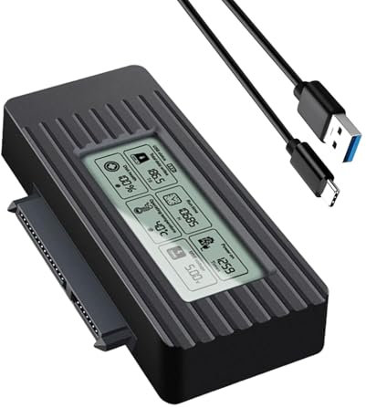 Adattatore da disco rigido a USB, lettore di disco rigido, strumento di recupero del disco rigido esterno lettore hard disk, adattatore per disco rigido USB per notebook, tablet, computer di busta