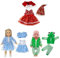 3-teiliges Puppenkleidung-Set – Wechselbare Puppenkleider für 35-45 cm Puppen – Süßes Puppenzubehör mit Hut, Jacke & Hose, Kompatibel mit American Girl Doll, Nenuco & Madame Alexander