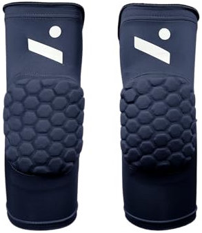 ninesquared Gomitiere Pallavolo Unisex – Taglia M/L – Colore Blu – Protettive e Traspiranti – Sport Indoor – 1 Coppia