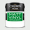 CROWN TRADE MATT VINYL CHALKY WHITE 5L