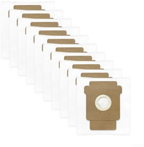 Lot de 10 sacs à poussière de rechange pour aspirateur iRobot-Roomba 105-Combo /-Vac, Plus 405-Combo / 505-Combo
