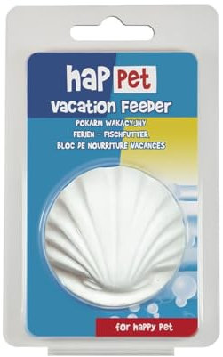 HapPet Urlaubsfutter Block, 40g, Fischfutter für 10-14 Tage, für 15 mittelgroße Aquarienfische, 50-60L Aquarien