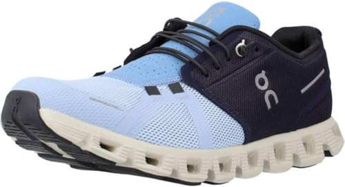 On Men's Cloud 5 Sneakers, Midnight/Chambray, 11.5 UK