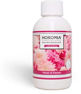 HOROMIA Parfum pour lessive pétales de pivoine 250 ml – Parfum lessive pour machine à laver et sèche-linge