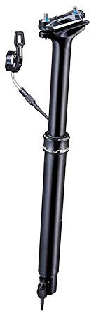 Selection P2r (Cycle) Sattelstütze Mountainbike Einstellbar Tranzx Alu Schwarz Diam. 31.6 l370mm (Einstellung per Kabel Intern Debattement 100mm) Skibindung Kleiderbügel