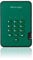 iStorage diskAshur2 SSD 8TB Green - Secure portable solid state drive - Password protected - Dust & water resistant - Hardware Encryption