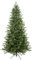 Giulia Grillo Albero di Natale Slim 210cm, 2670 Rami, Albero di Natale Slim Luxury Realistico, Facile da Montare, Folto, PE/PVC, Verde