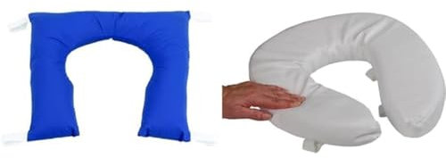 NRS Healthcare U Shaped Commode Cushion & Soft Padded Raised Toilet/Commode Seat - 50 mm (2 inch)