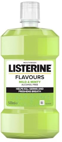 Listerine - Listerine Cool Mint Milder Taste Mouthwash - 500ml