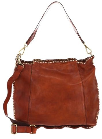 Campomaggi Schultertasche Leder 38 cm