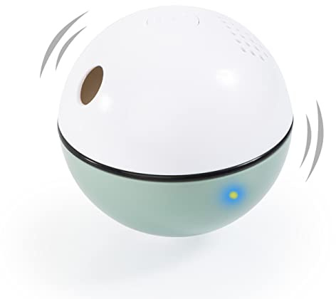 EDUPET 05067AB Katzenball elektrisch CAT Love, Katzenspielzeug interaktiv, Selbstbeschäftigung, Futterball, LED, USB-Kabel