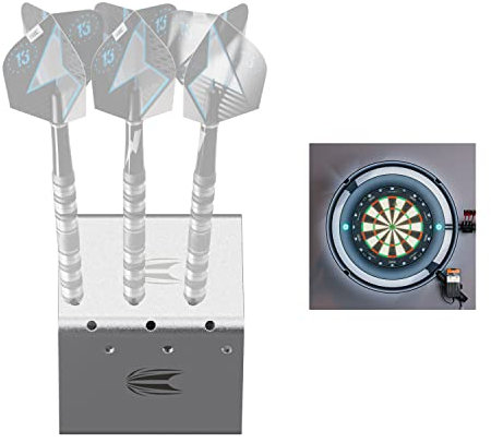 Target Darts MOD Silber Darts Display Stand - MOD HUB Kompatibel