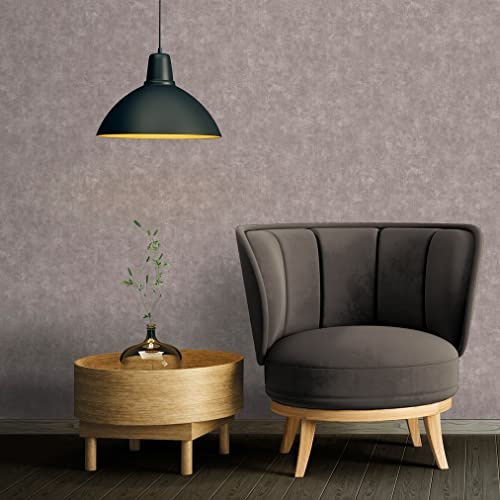 A.S. Création Terra 389232 Non-Woven Wallpaper Plain Grey 10.05 m x 0.53 m Made in Germany