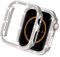 Yolovie Compatible avec Apple Watch de 38 mm avec strass en cristal pour femme, cadre de protection en polycarbonate rigide pour iWatch séries 3/2/1-38 mm, lumière étoilée